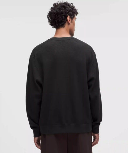 Cotton-Blend Waffle-Knit Long Sleeve