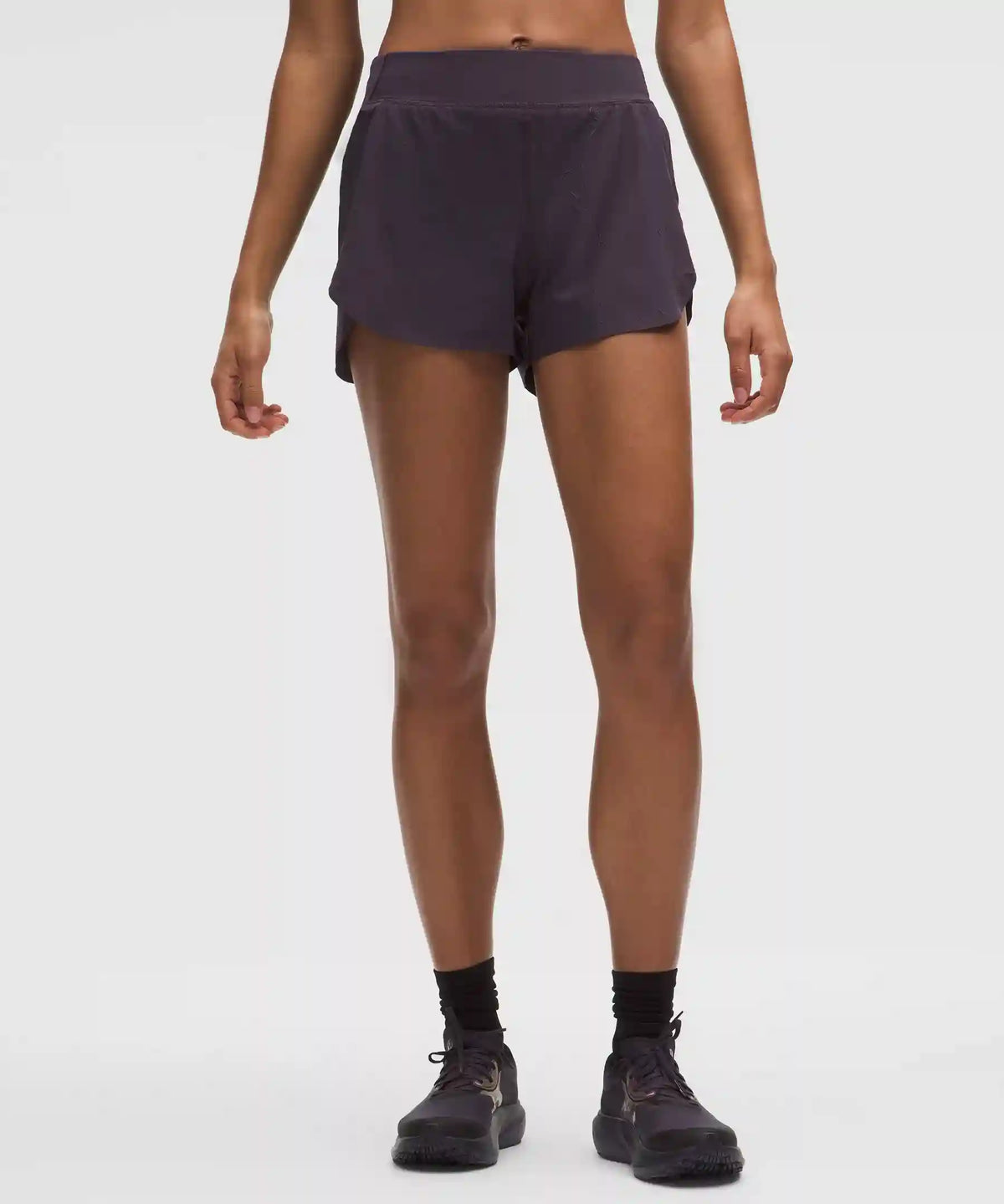 Fast and Free High-Rise Split Short 3" *Crinkle