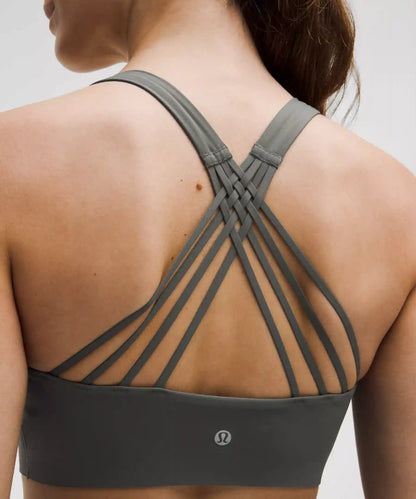 FlexyFlex Strappy Yoga Bra *Light Support, D-DDD Cups