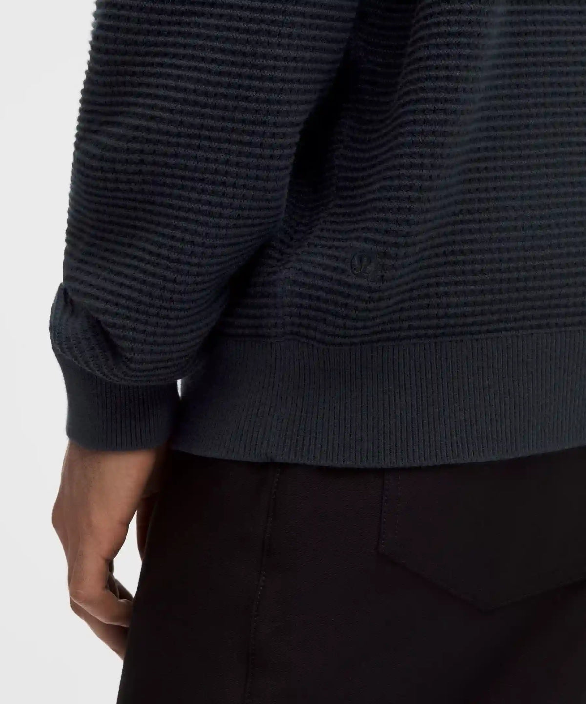 Cotton-Blend Knit Collared Cardigan