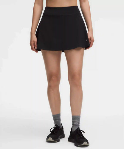 Lightweight High-Rise Tennis Skirt *Stitched Logo