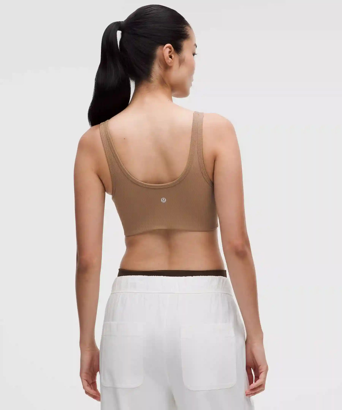 Nulu Ribbed Scoop-Neck Bra *Light Support, B/C Cup
