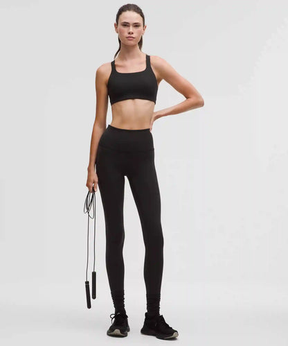 Ultralu Square-Neck Workout Bra *Medium Support, B/C Cup