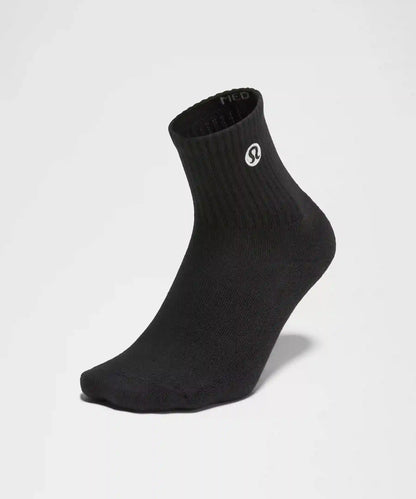 Unisex Daily Essential Quarter Socks *3 Pack