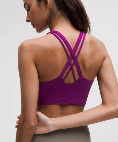 lululemon Energy Longline Bra Medium Support, B-D Cups *Evolve