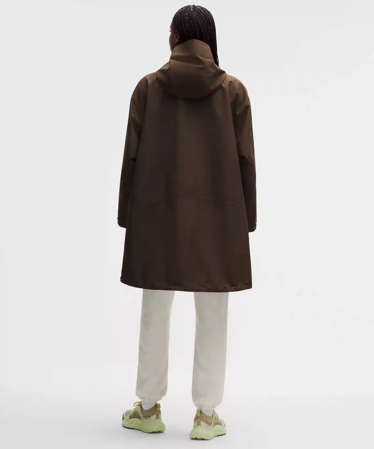Oversized Cocoon Rain Coat