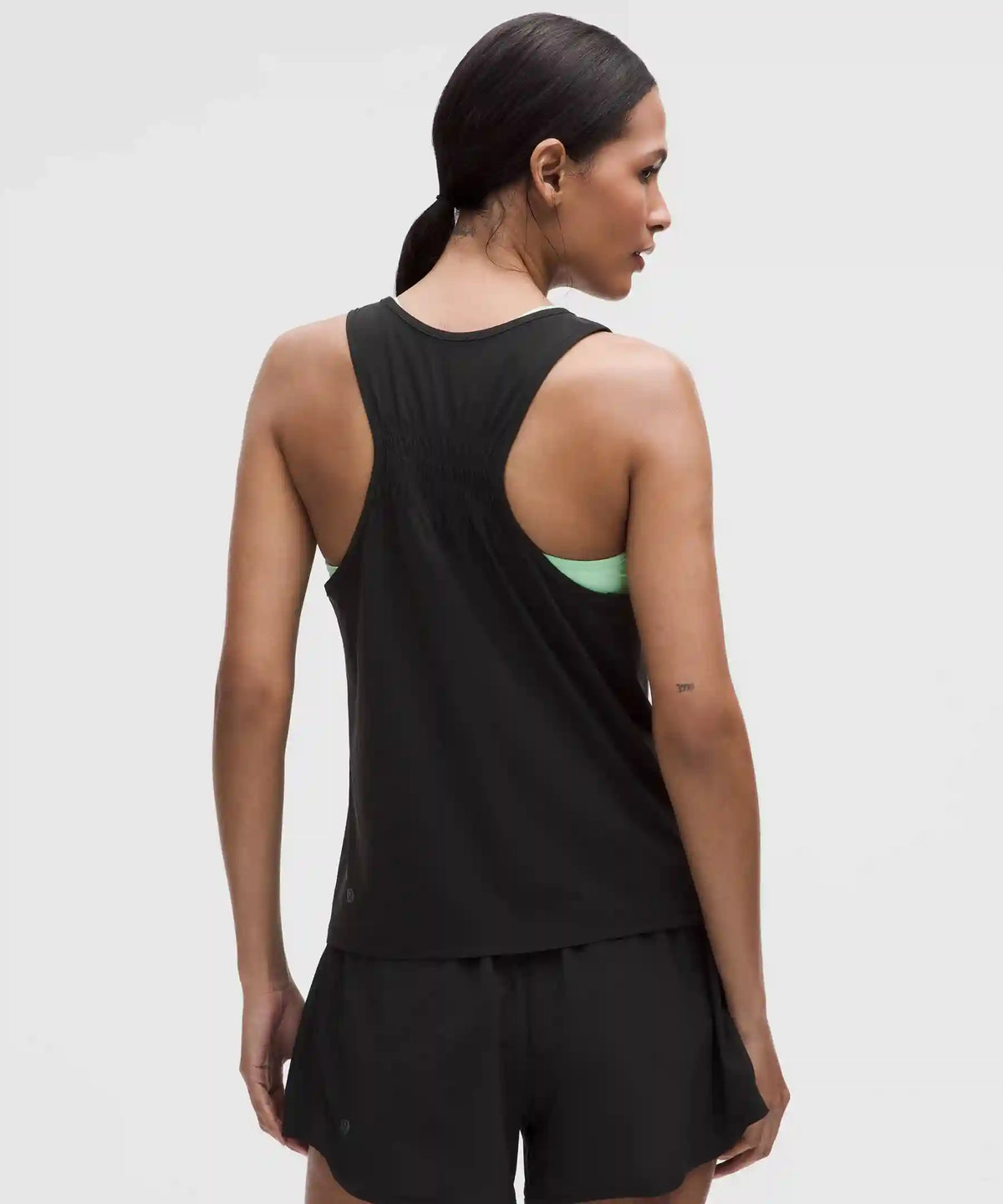 Ruched Racerback Tank Top