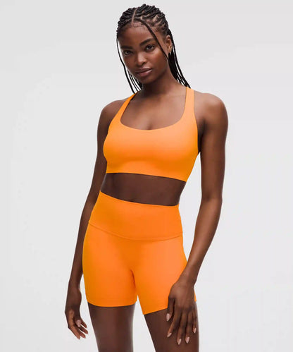 FlexyFlex Strappy Yoga Bra *Light Support, D-DDD Cups