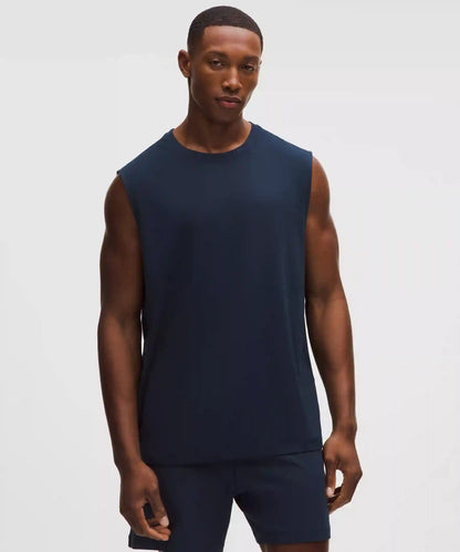 Mesh Soft Jersey Sleeveless Tank Top
