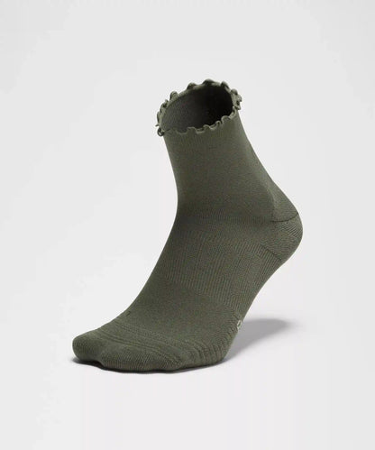 Unisex Power Stride Ankle Socks 3 Pack *Lettuce Edge