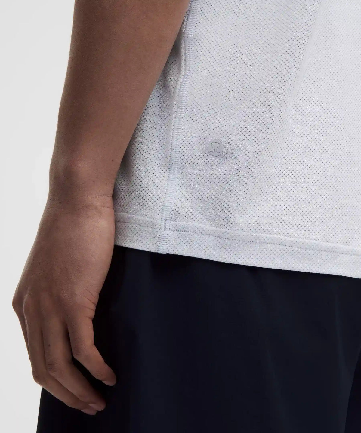 Mesh-Knit Jersey Short-Sleeve Shirt