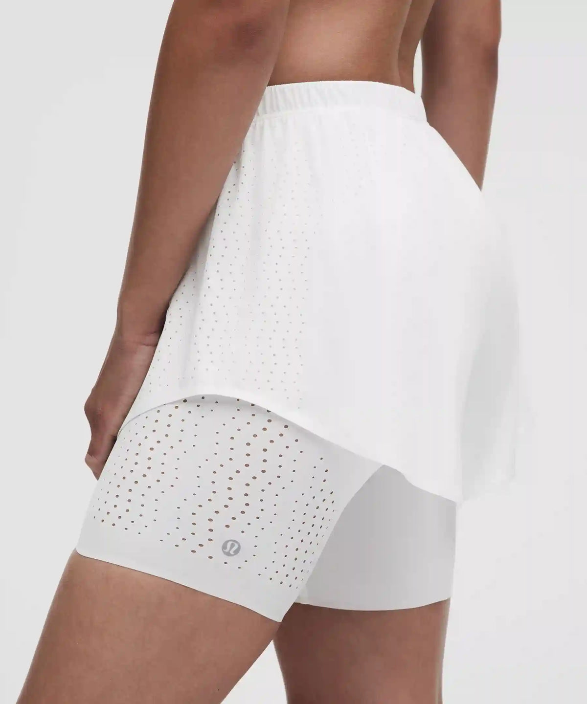 Sleek Perforated 2-in-1 High-Rise Short