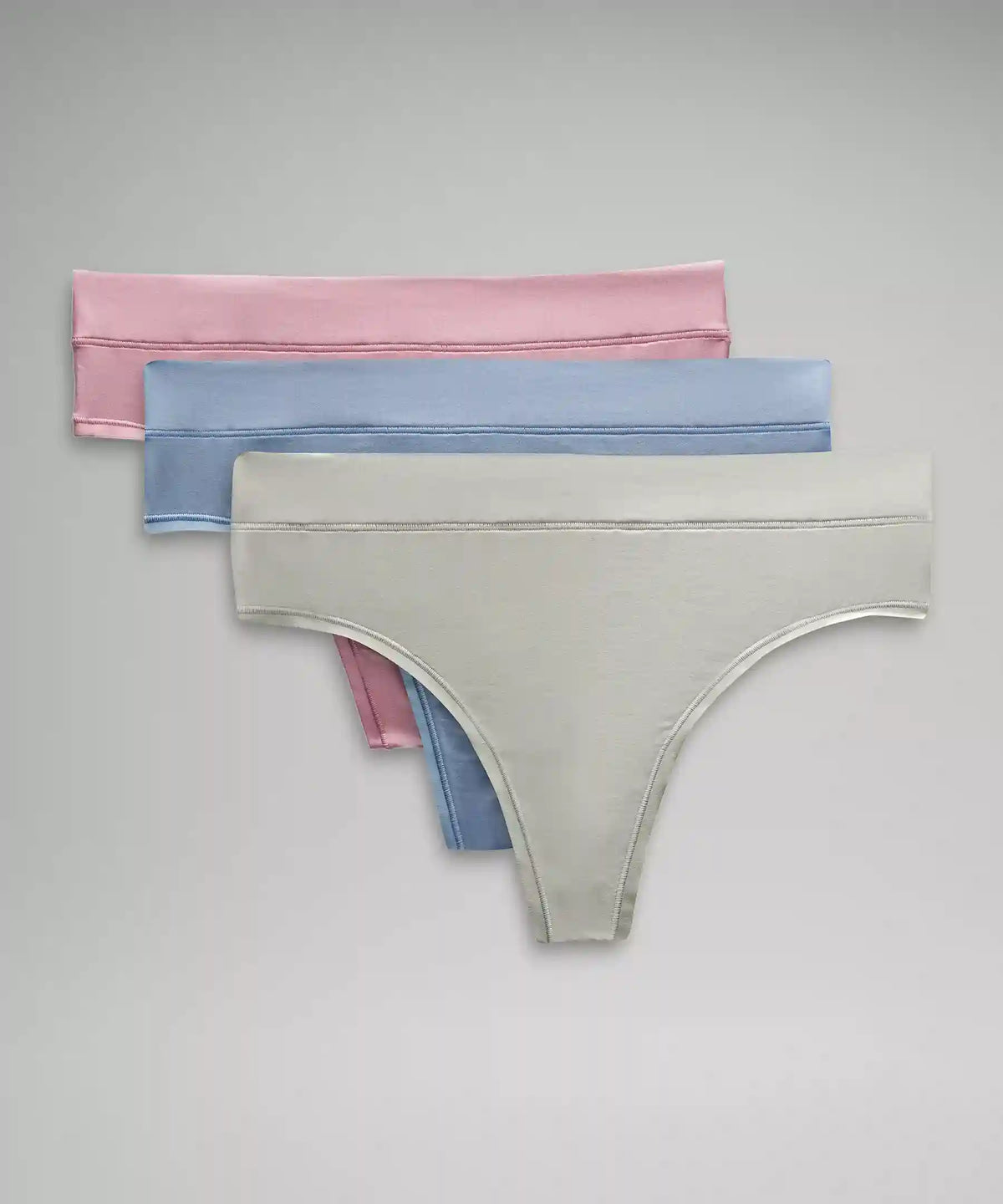 UnderEase High-Rise Thong Underwear *3 Pack