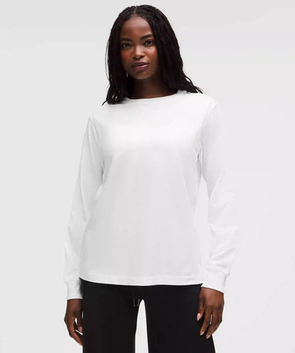 All Yours Organic Cotton-Blend Long-Sleeve Shirt