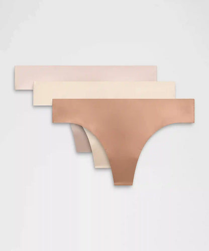 InvisiWear Mid-Rise Thong Underwear *3 Pack