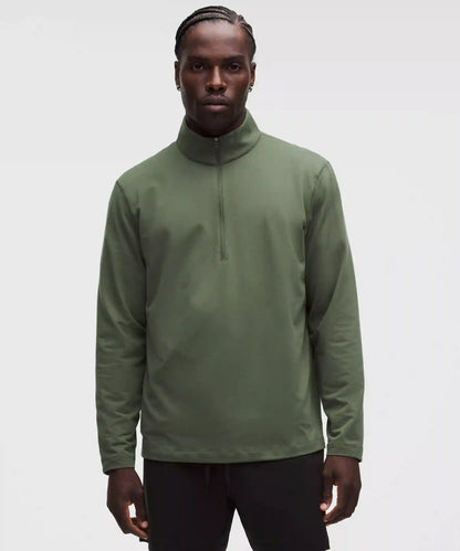 Mesh Soft Jersey Half Zip