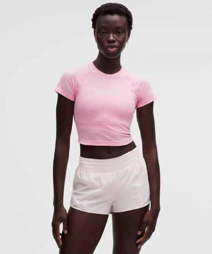 Swiftly Tech Cropped Short-Sleeve Shirt 2.0