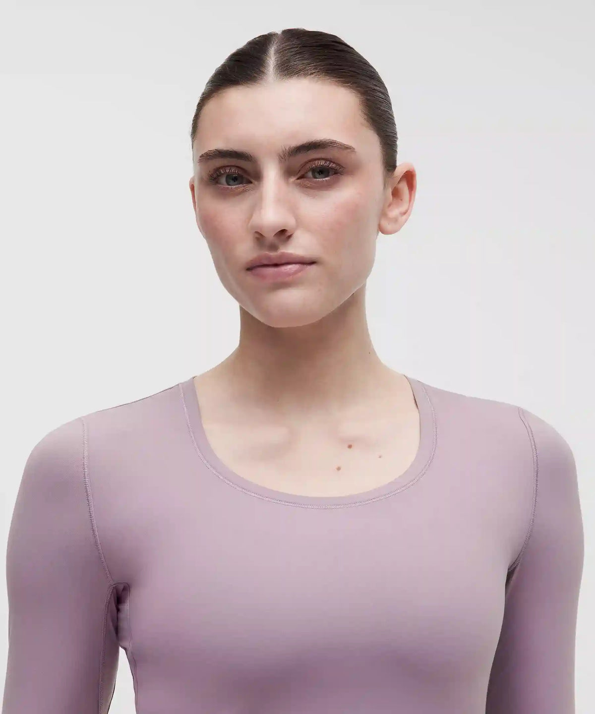 Unrestricted Power Cropped Long-Sleeve Shirt