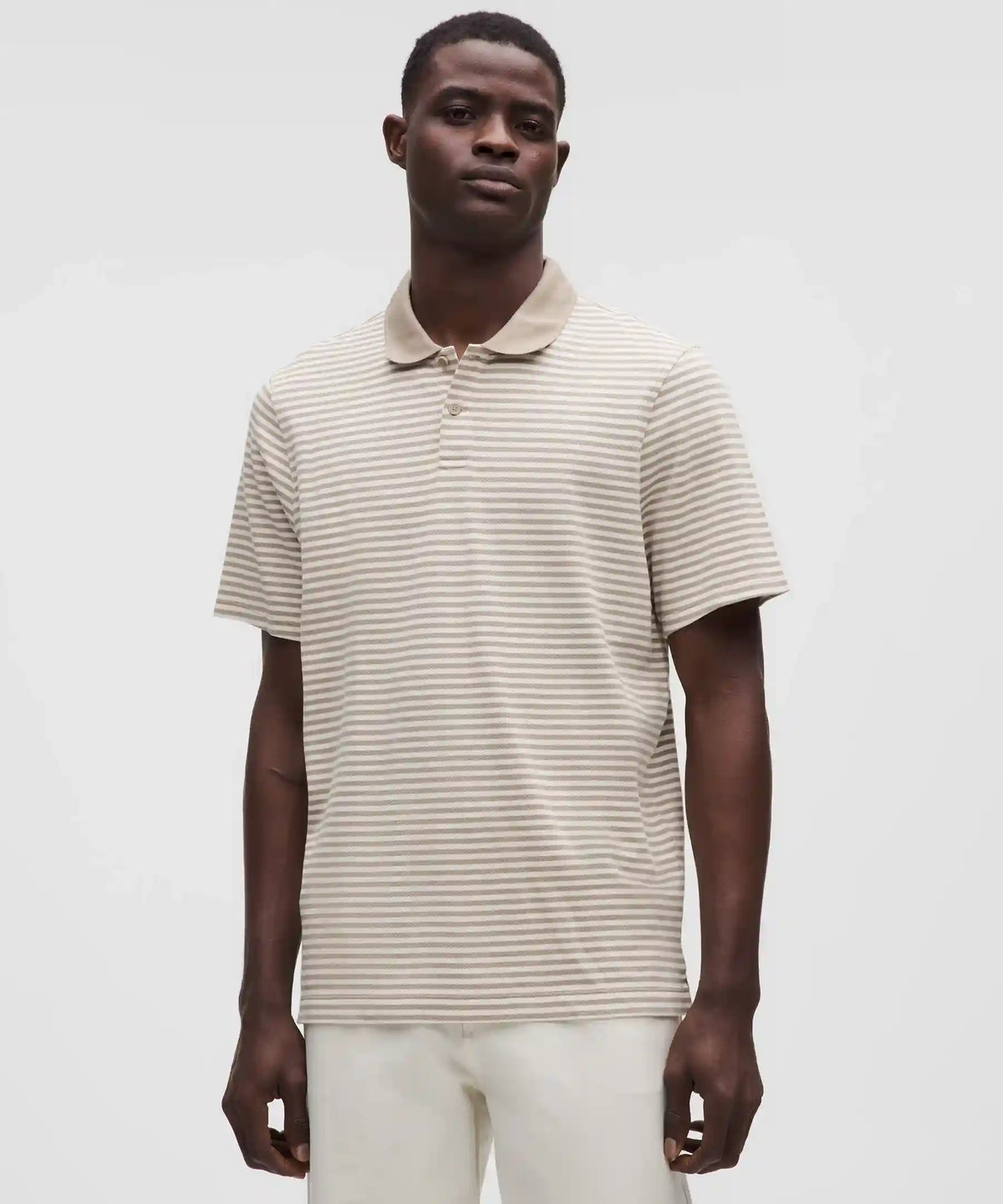 Cotton Pique Short-Sleeve Polo Shirt