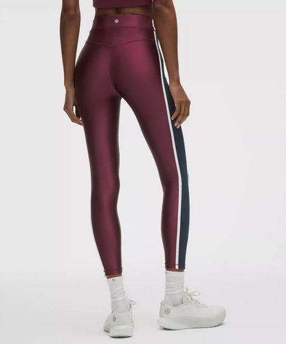 Satin Shine High-Rise Tight 25" *Stripe