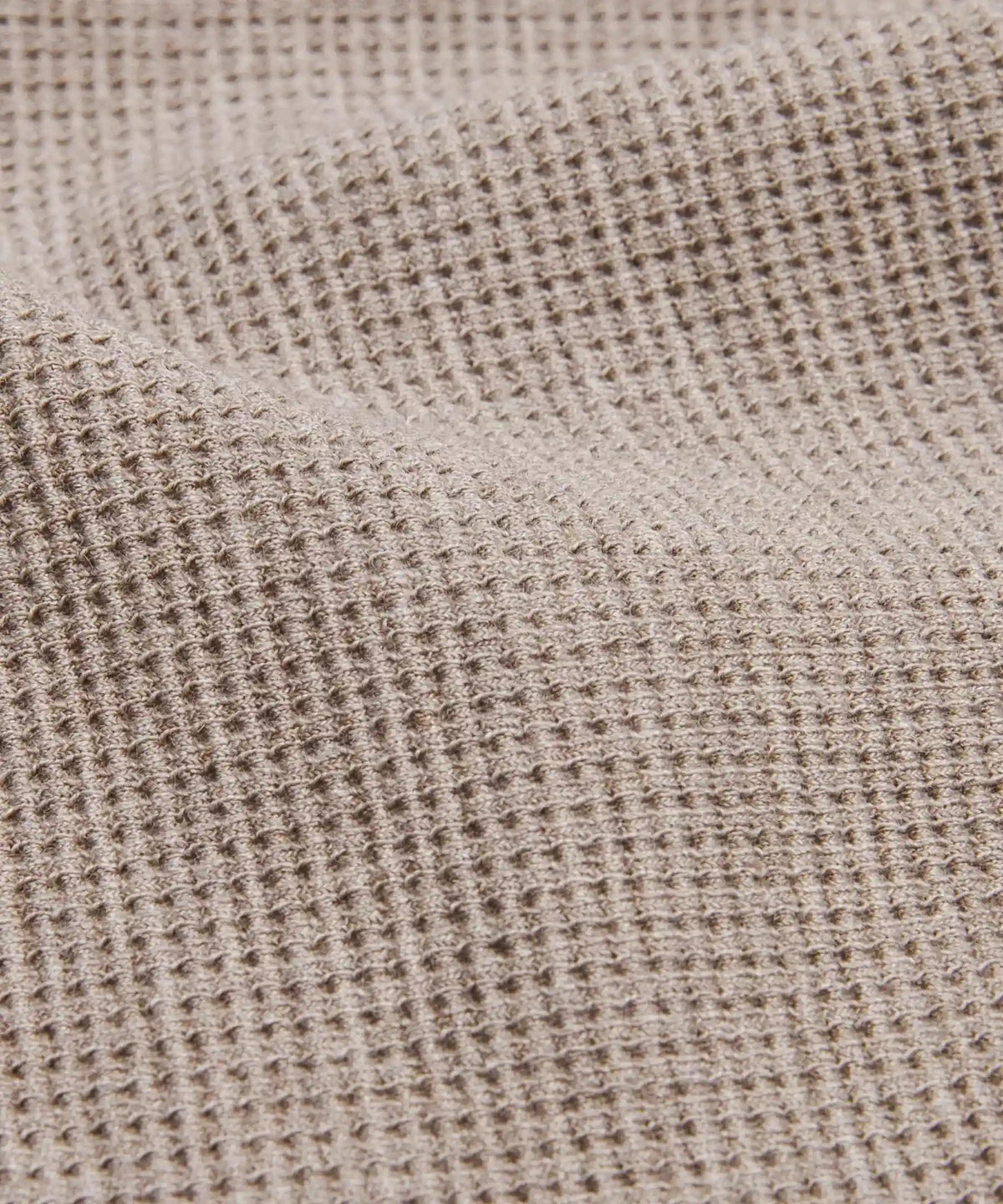 Scuba Cropped Funnel-Neck Half Zip *Waffle