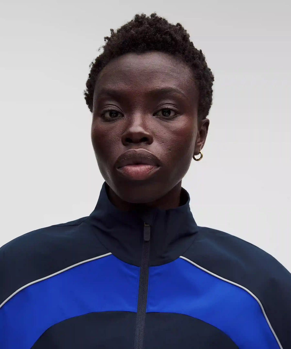 Ventilated Oversized Track Jacket