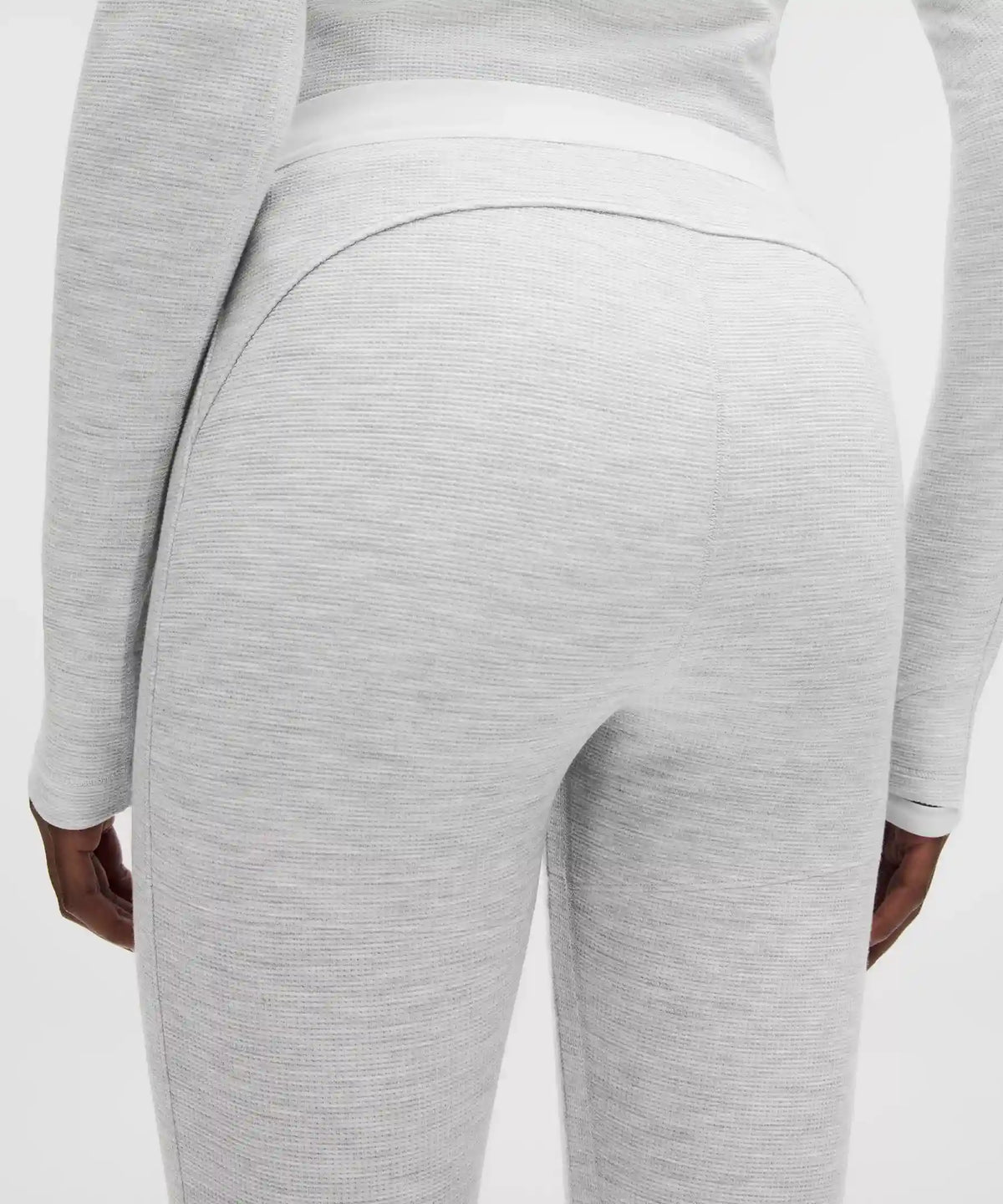 Waffle-Knit High-Rise Base Layer Tight 28"