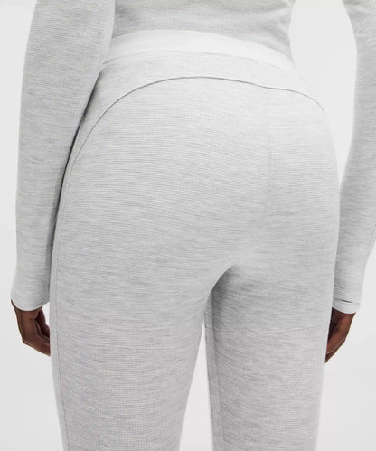 Waffle-Knit High-Rise Base Layer Tight 28"