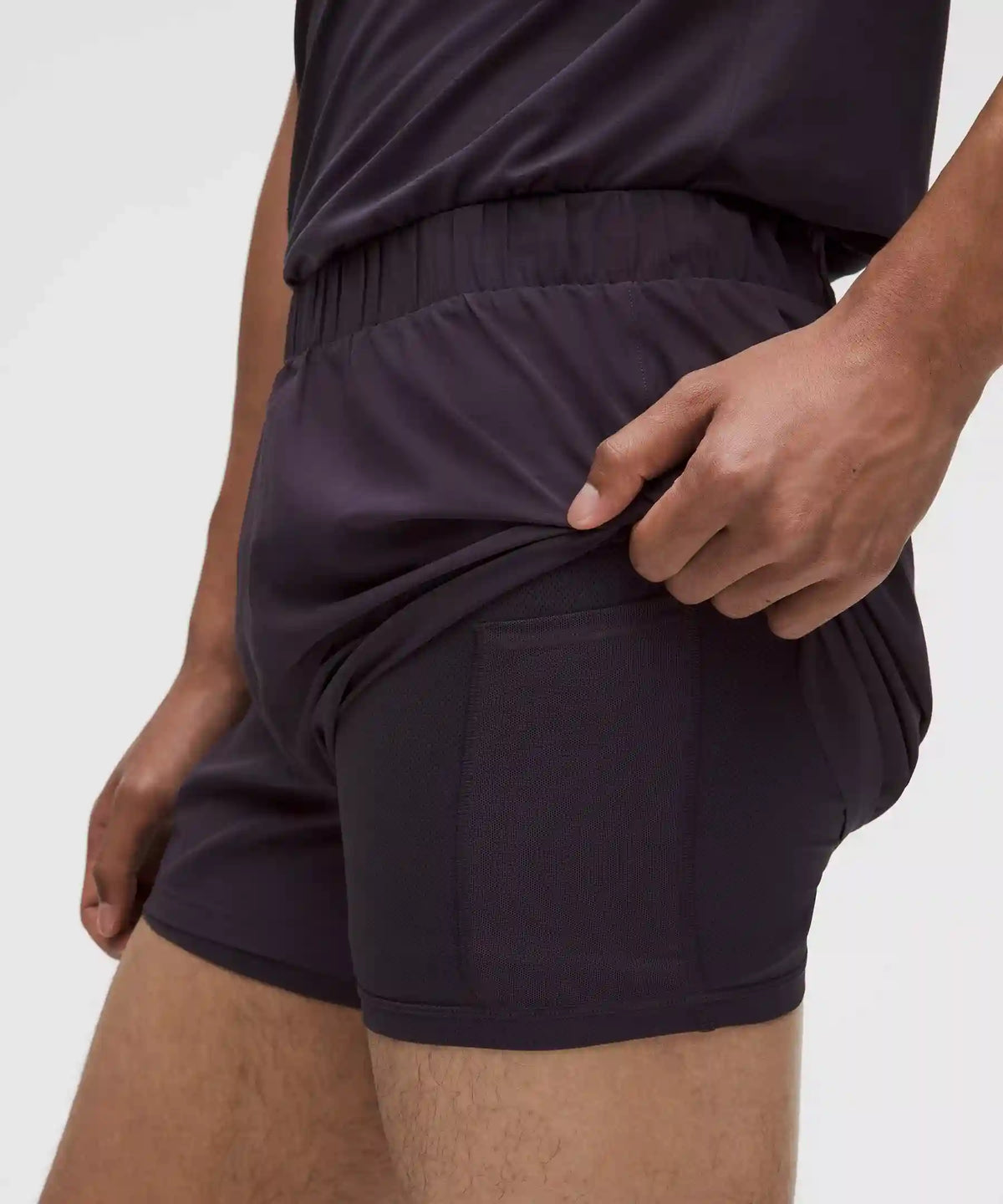 Mile Maker Ripstop Lined Short 4"