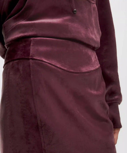 Scuba Mid-Rise Mini Skirt *Velvet