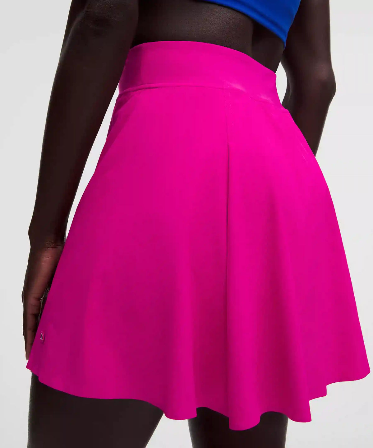 A-Line Side-Pleat Tennis Skirt *Long