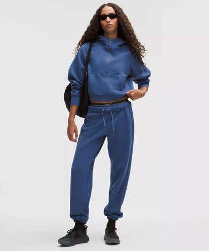 Scuba Oversized Half-Zip Hoodie