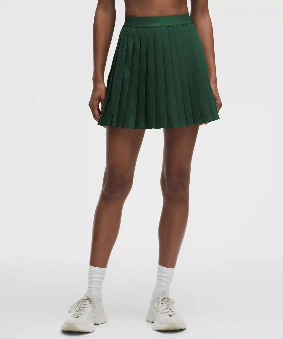 High-Rise Pleated Tennis Skirt *Long