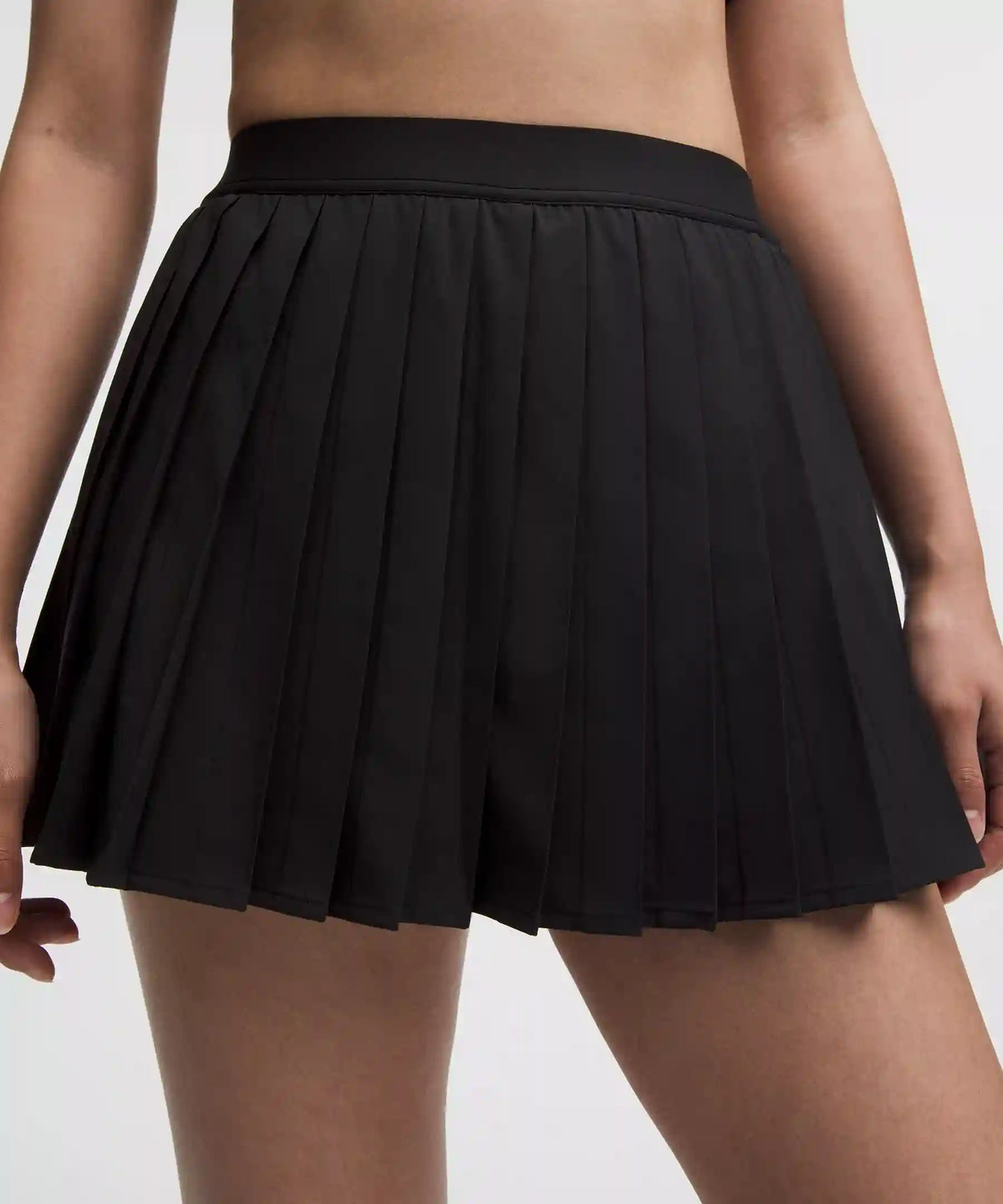 High-Rise Pleated Tennis Skirt