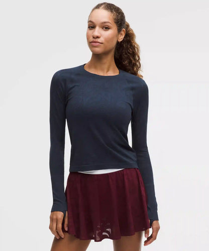 Swiftly Tech Long-Sleeve Shirt 2.0 Waist Length *Paisley
