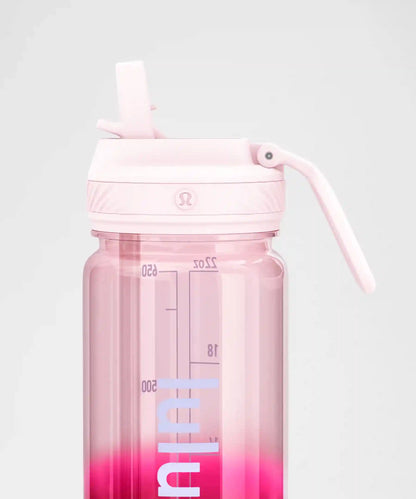 Back to Life Clear Bottle 24oz *Straw Lid