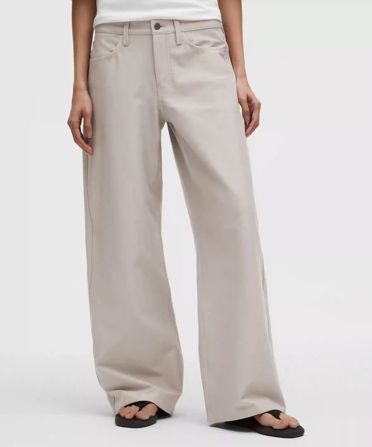 EasyFive Low-Rise Classic Wide-Leg Pant *Tall