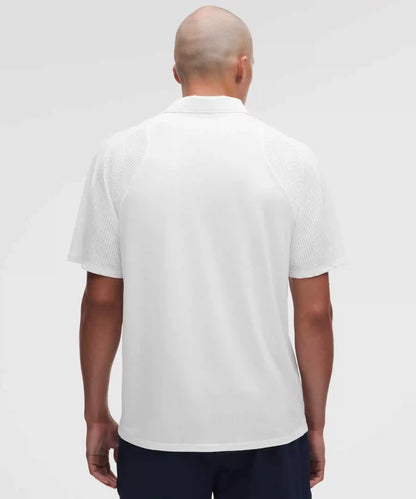 Mesh Panelled Tennis Polo Shirt