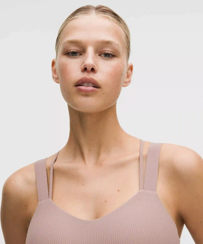 Like a Cloud Ribbed Longline Bra *Light Support, D/DD Cup