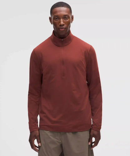 Mesh Soft Jersey Half Zip
