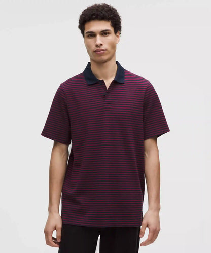 Cotton Pique Short-Sleeve Polo Shirt