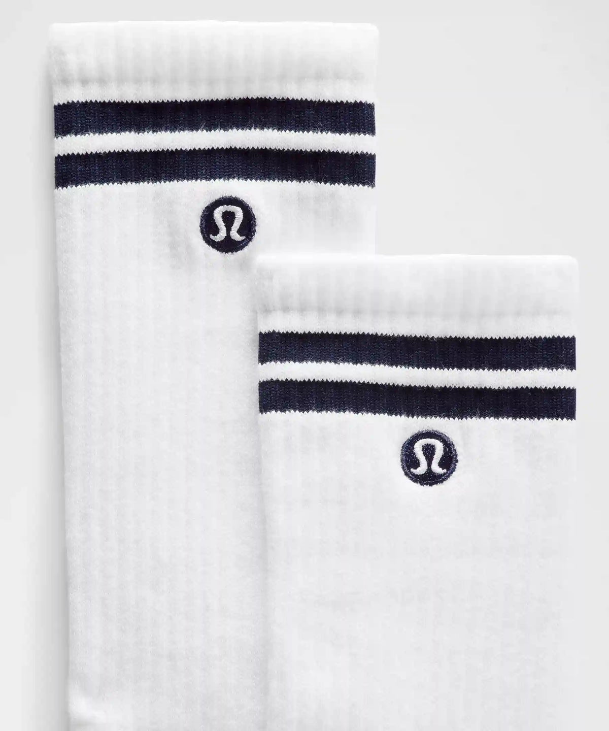 Unisex Daily Essential Crew Socks *Stripe