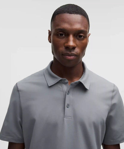 Soft Jersey Short-Sleeve Polo Shirt