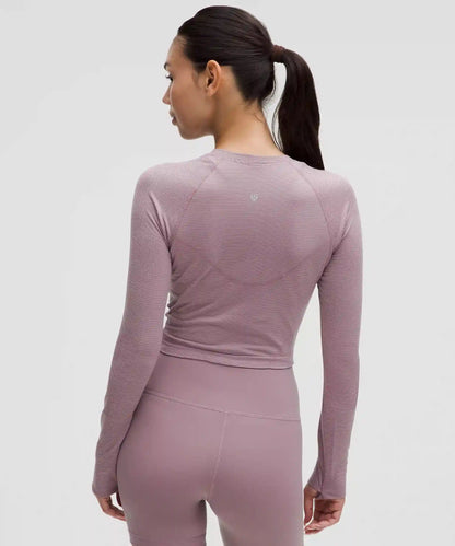 Swiftly Tech Cropped Long-Sleeve Shirt 2.0