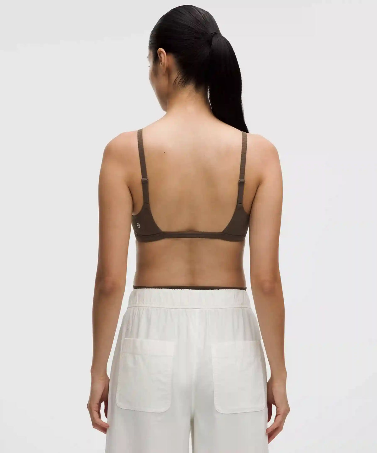Ribbed Cami-Strap Bra *Light Support, B/C Cup