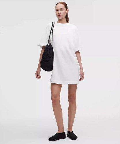 Scuba Cotton Jersey T-Shirt Dress