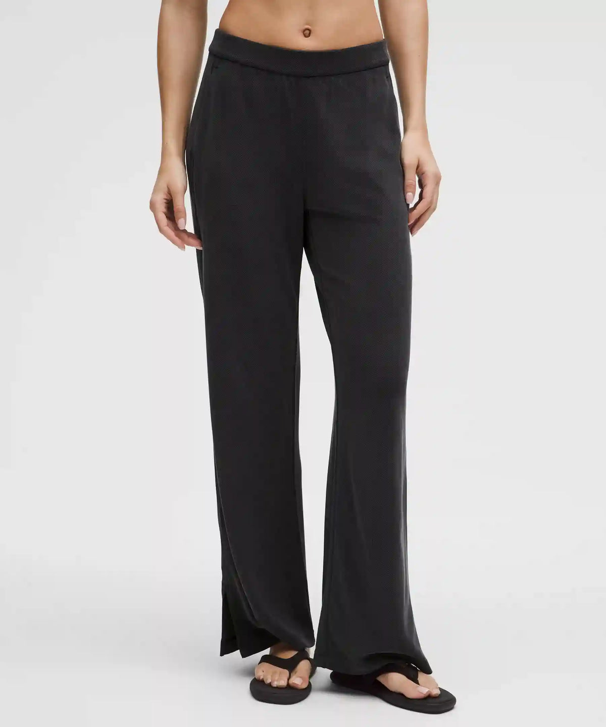 Softstreme High-Rise Wide-Leg Pique Pant *Regular
