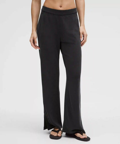 Softstreme High-Rise Wide-Leg Pique Pant *Regular