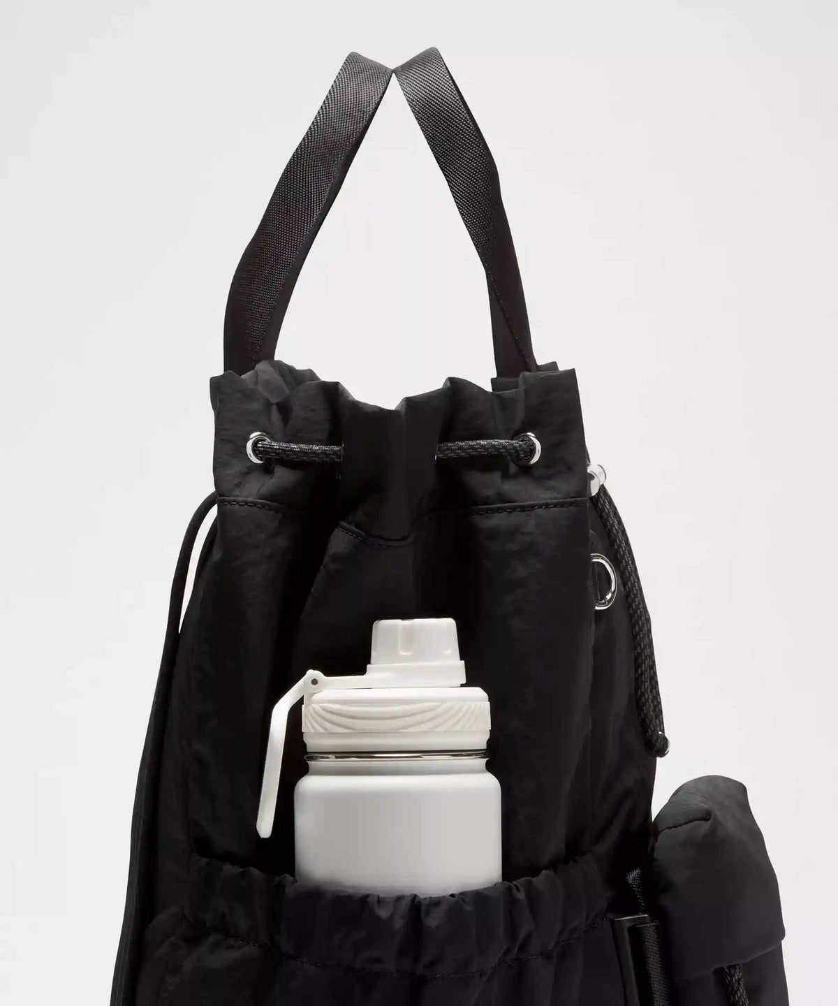 2-in-1 Drawstring Bucket Bag