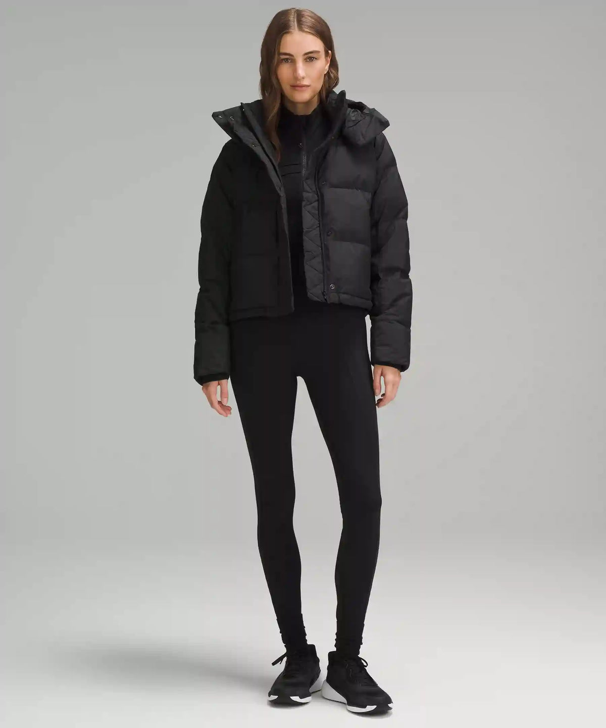 Wunder Puff 600-Down-Fill Cropped Jacket